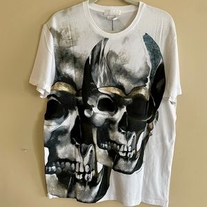 Brand New Alexander MCQUEEN BRUTALIST Print T-shirt